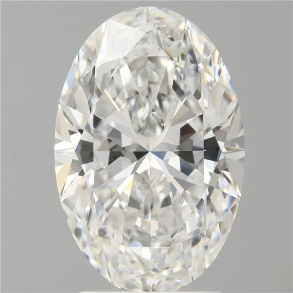 3.10ct Oval Lab Grown Diamond (Colour E, Clarity VVS2, IGI Certified)