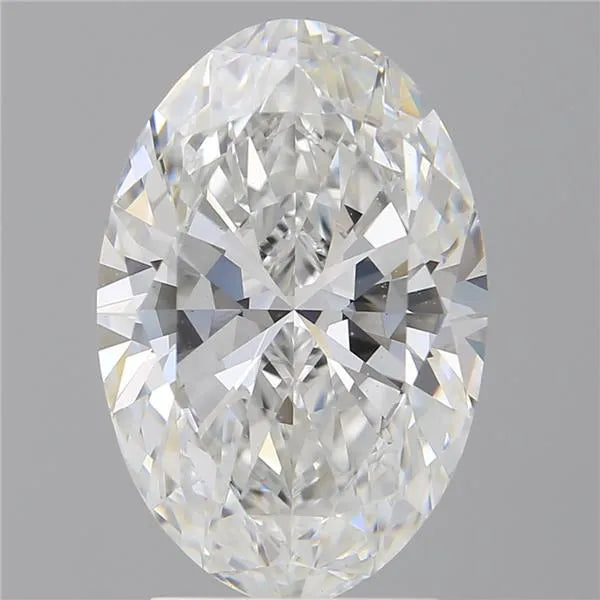 3.10ct Oval Lab Grown Diamond (Colour E, Clarity VVS2, IGI Certified)