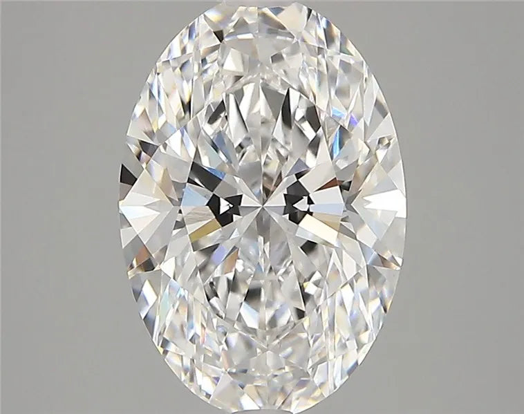 3.10ct Oval Lab Grown Diamond (Colour E, Clarity VVS2, IGI Certified)