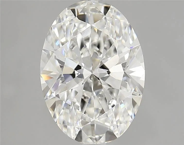 3.10ct Oval Lab Grown Diamond (Colour F, Clarity IF, Cut EX, IGI Certified)