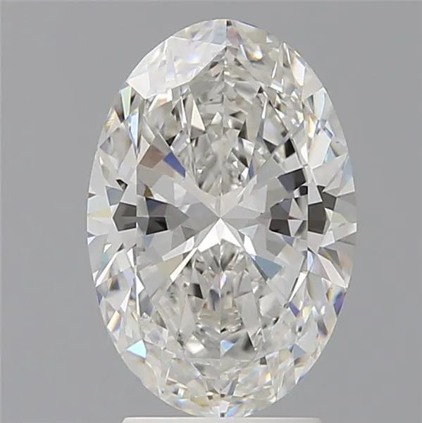 3.10ct Oval Lab Grown Diamond (Colour F, Clarity VS1, IGI Certified)