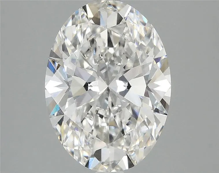 3.10ct Oval Lab Grown Diamond (Colour F, Clarity VS1, IGI Certified)