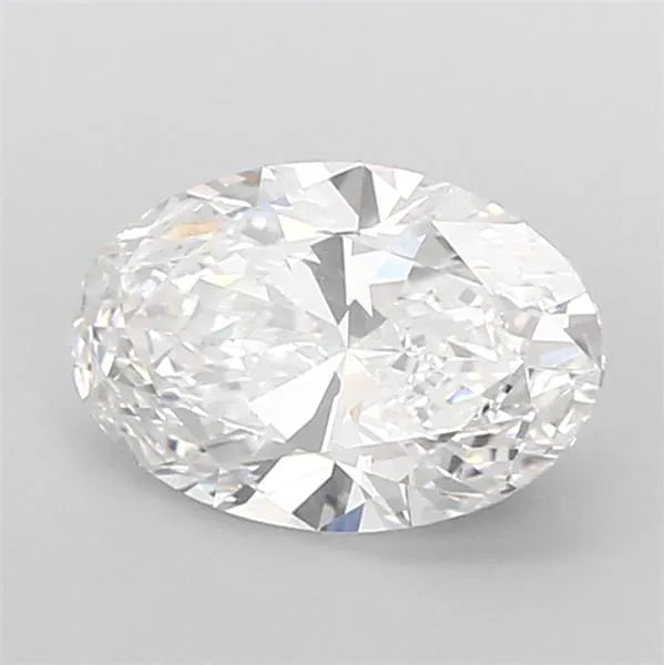 3.10ct Oval Lab Grown Diamond (Colour F, Clarity VS1, IGI Certified)