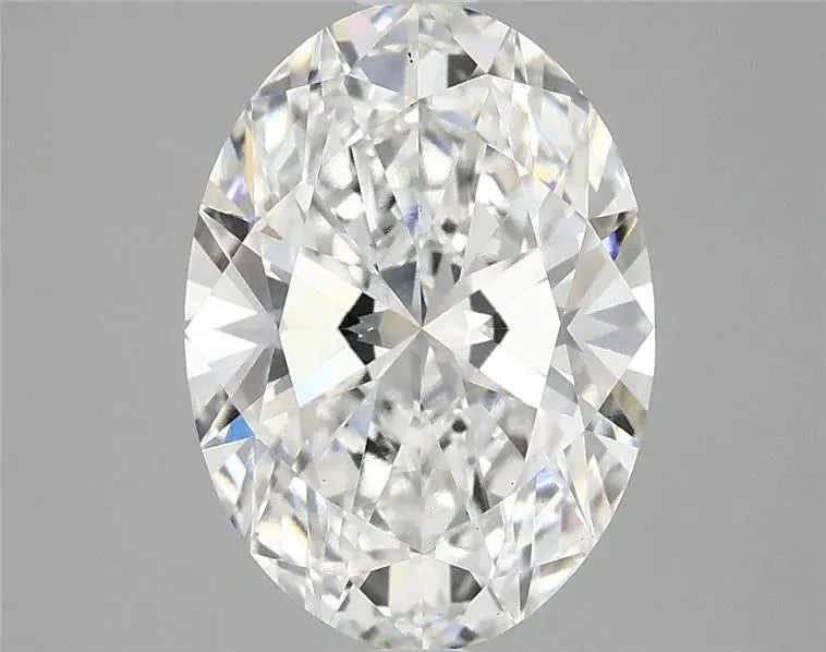 3.10ct Oval Lab Grown Diamond (Colour F, Clarity VS2, IGI Certified)