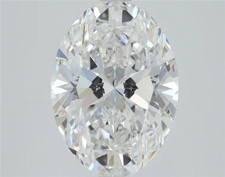 3.10ct Oval Lab Grown Diamond (Colour F, Clarity VVS1, IGI Certified)