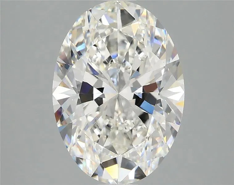 3.10ct Oval Lab Grown Diamond (Colour F, Clarity VVS2, IGI Certified)
