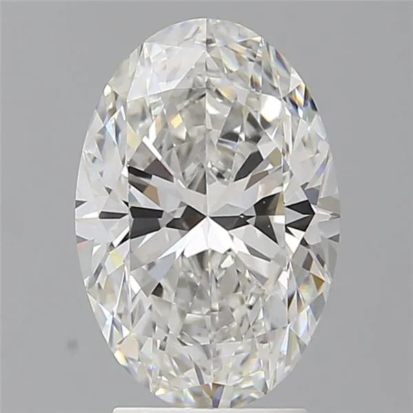 3.10ct Oval Lab Grown Diamond (Colour F, Clarity VVS2, IGI Certified)
