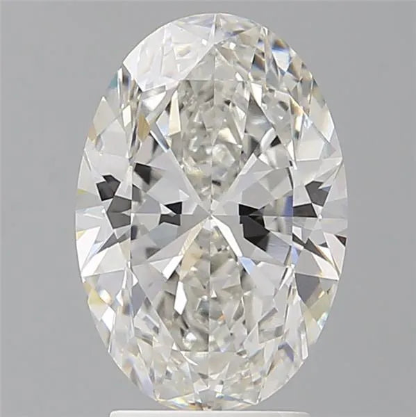 3.10ct Oval Lab Grown Diamond (Colour F, Clarity VVS2, IGI Certified)