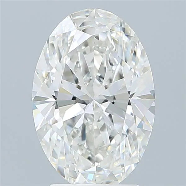 3.10ct Oval Lab Grown Diamond (Colour F, Clarity VVS2, IGI Certified)