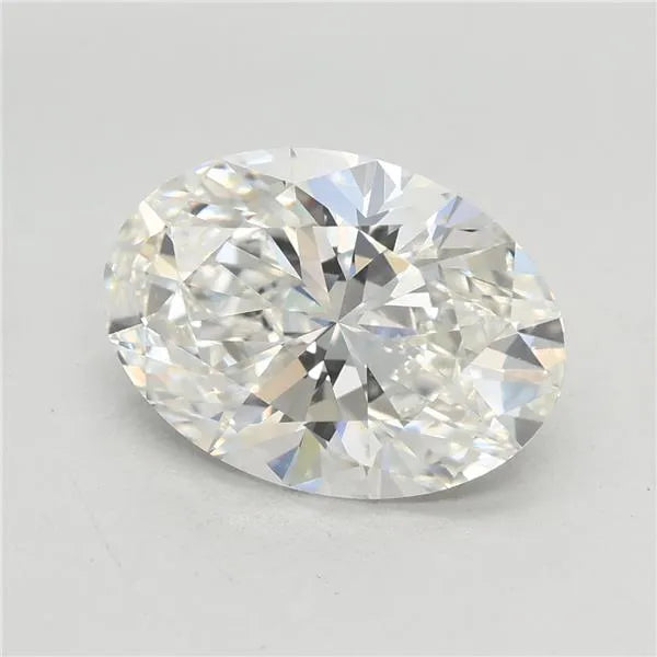 3.10ct Oval Lab Grown Diamond (Colour F, Clarity VVS2, IGI Certified)