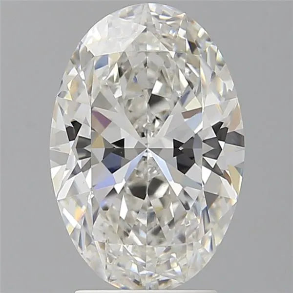 3.10ct Oval Lab Grown Diamond (Colour F, Clarity VVS2, IGI Certified)