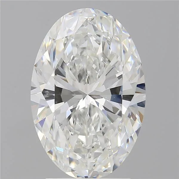 3.10ct Oval Lab Grown Diamond (Colour F, Clarity VVS2, IGI Certified)