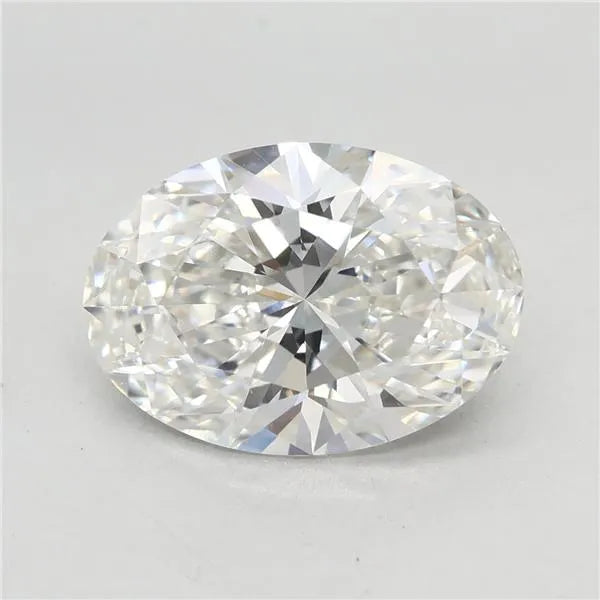 3.10ct Oval Lab Grown Diamond (Colour F, Clarity VVS2, IGI Certified)