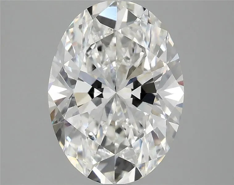 3.10ct Oval Lab Grown Diamond (Colour F, Clarity VVS2, IGI Certified)