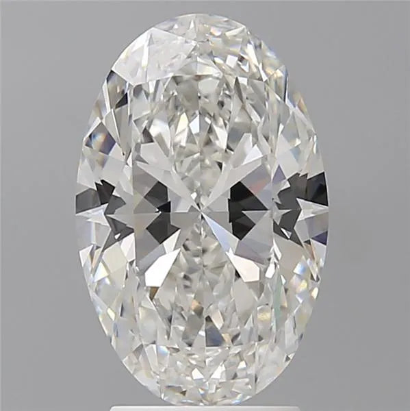 3.10ct Oval Lab Grown Diamond (Colour F, Clarity VVS2, IGI Certified)