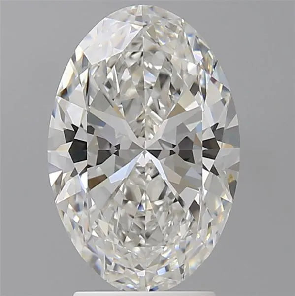 3.10ct Oval Lab Grown Diamond (Colour F, Clarity VVS2, IGI Certified)