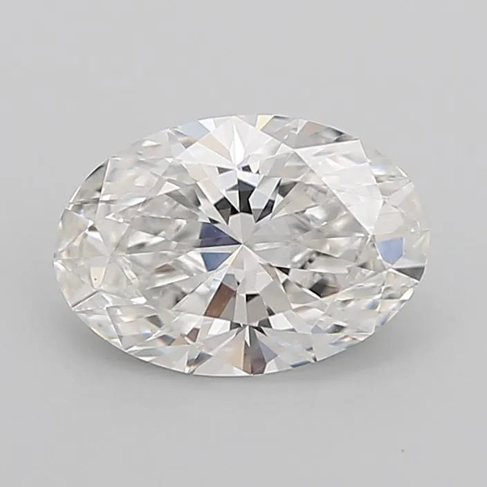 3.10ct Oval Lab Grown Diamond (Colour F, Clarity VVS2, IGI Certified)