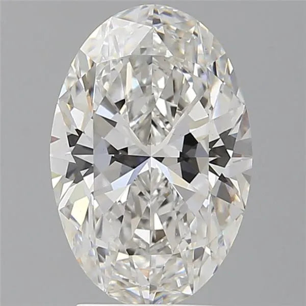 3.10ct Oval Lab Grown Diamond (Colour F, Clarity VVS2, IGI Certified)