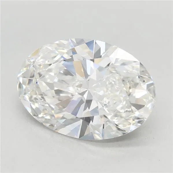 3.10ct Oval Lab Grown Diamond (Colour F, Clarity VVS2, IGI Certified)