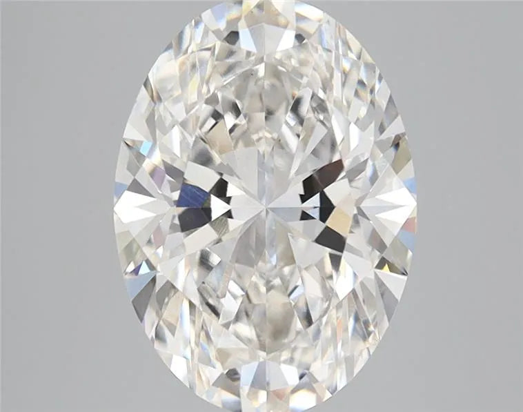 3.10ct Oval Lab Grown Diamond (Colour G, Clarity VS1, IGI Certified)