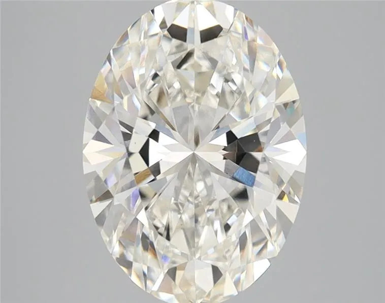 3.10ct Oval Lab Grown Diamond (Colour G, Clarity VS1, IGI Certified)