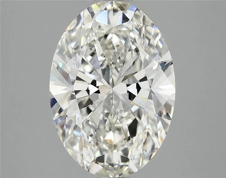 3.10ct Oval Lab Grown Diamond (Colour G, Clarity VS1, IGI Certified)