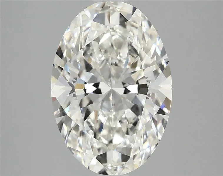 3.10ct Oval Lab Grown Diamond (Colour G, Clarity VS1, IGI Certified)