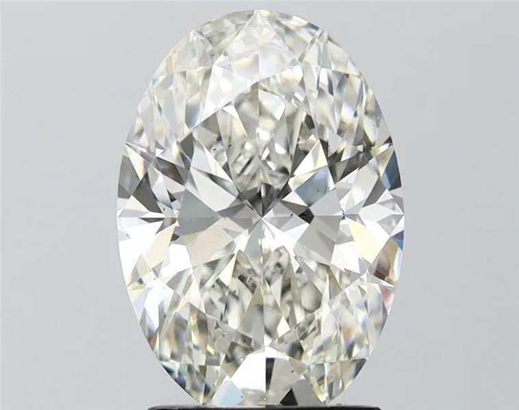 3.10ct Oval Lab Grown Diamond (Colour G, Clarity VS2, IGI Certified)
