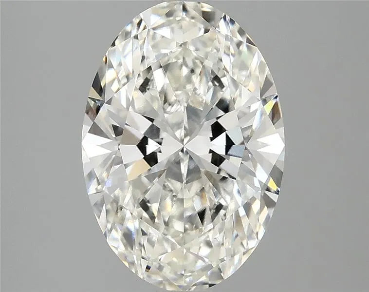 3.10ct Oval Lab Grown Diamond (Colour G, Clarity VVS2, IGI Certified)