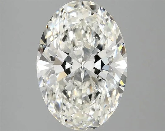 3.10ct Oval Lab Grown Diamond (Colour G, Clarity VVS2, IGI Certified)