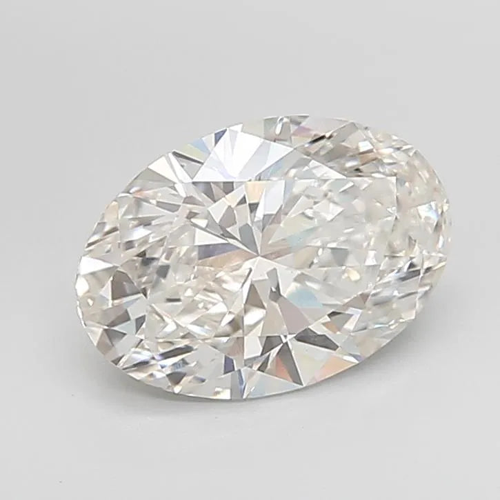3.10ct Oval Lab Grown Diamond (Colour G, Clarity VVS2, IGI Certified)