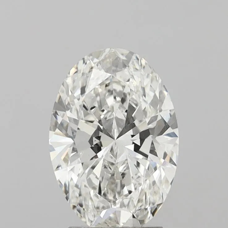 3.10ct Oval Lab Grown Diamond (Colour G, Clarity VVS2, IGI Certified)