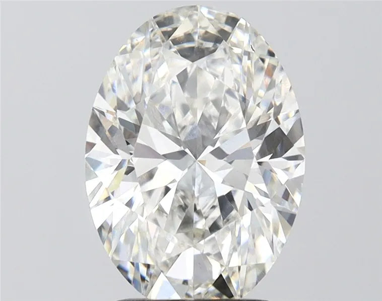 3.10ct Oval Lab Grown Diamond (Colour G, Clarity VVS2, IGI Certified)