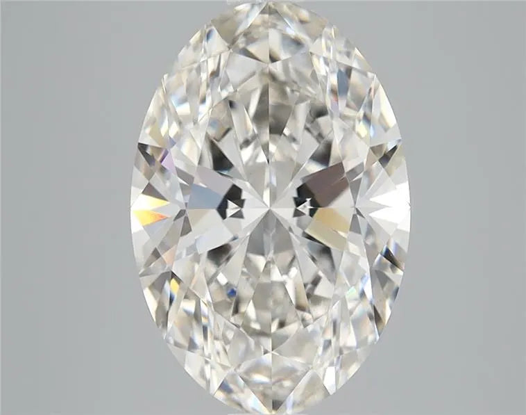 3.10ct Oval Lab Grown Diamond (Colour G, Clarity VVS2, IGI Certified)