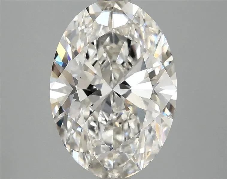 3.10ct Oval Lab Grown Diamond (Colour G, Clarity VVS2, IGI Certified)