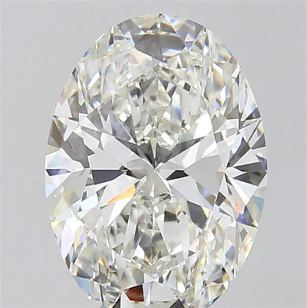 3.10ct Oval Lab Grown Diamond (Colour G, Clarity VVS2, IGI Certified)