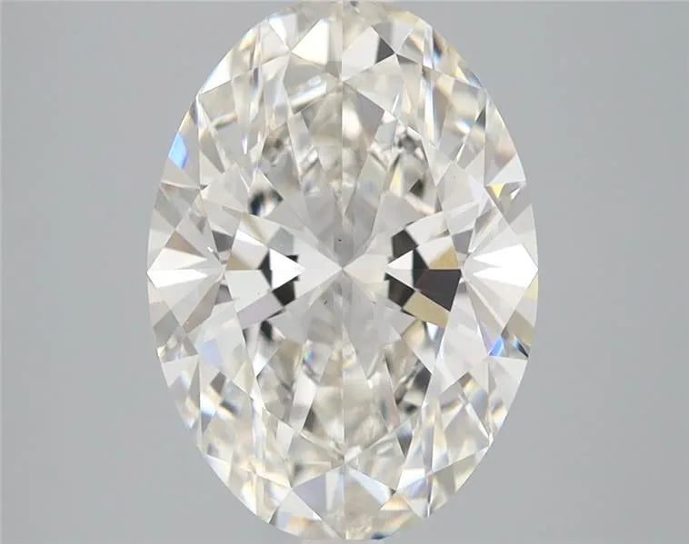 3.10ct Oval Lab Grown Diamond (Colour H, Clarity VS1, IGI Certified)