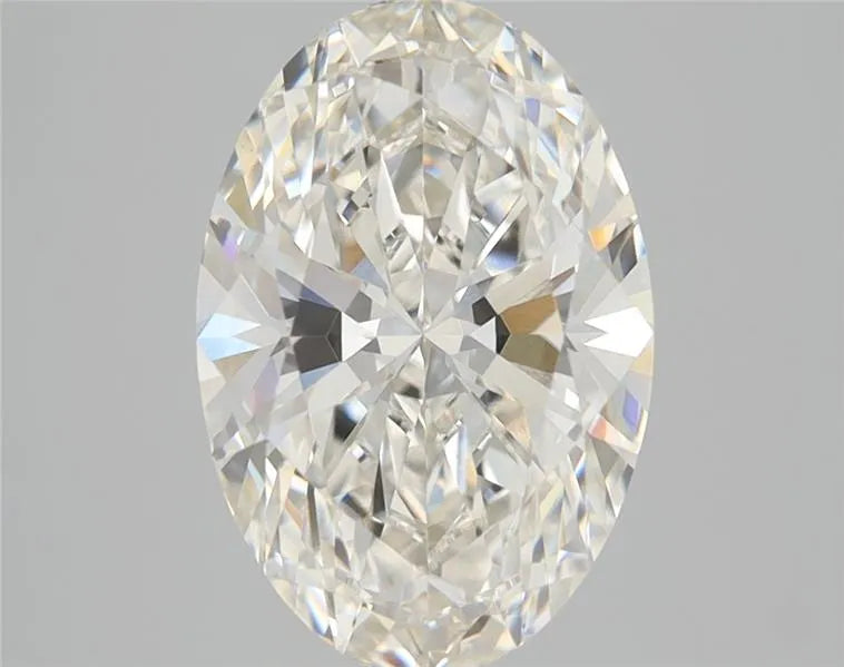 3.10ct Oval Lab Grown Diamond (Colour H, Clarity VS1, IGI Certified)