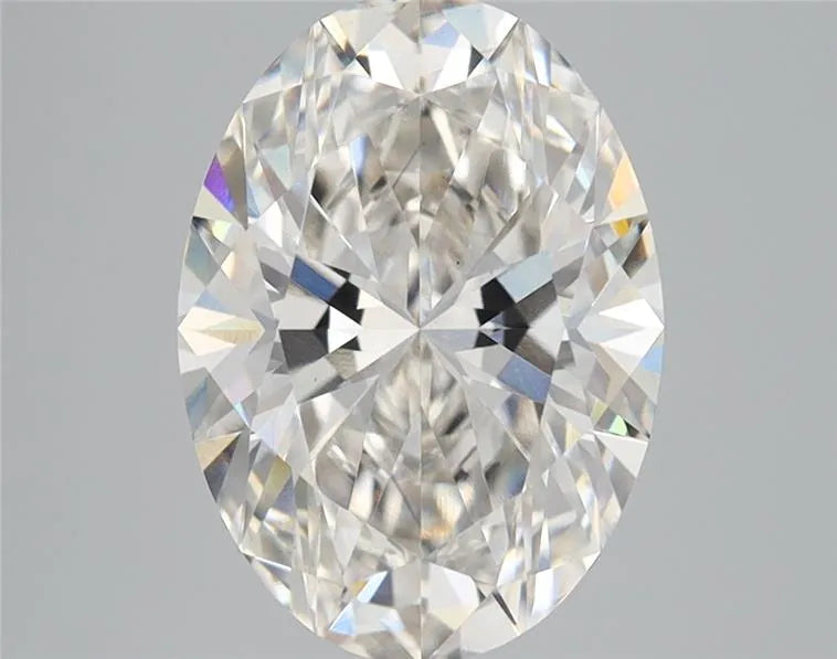 3.10ct Oval Lab Grown Diamond (Colour H, Clarity VS1, IGI Certified)