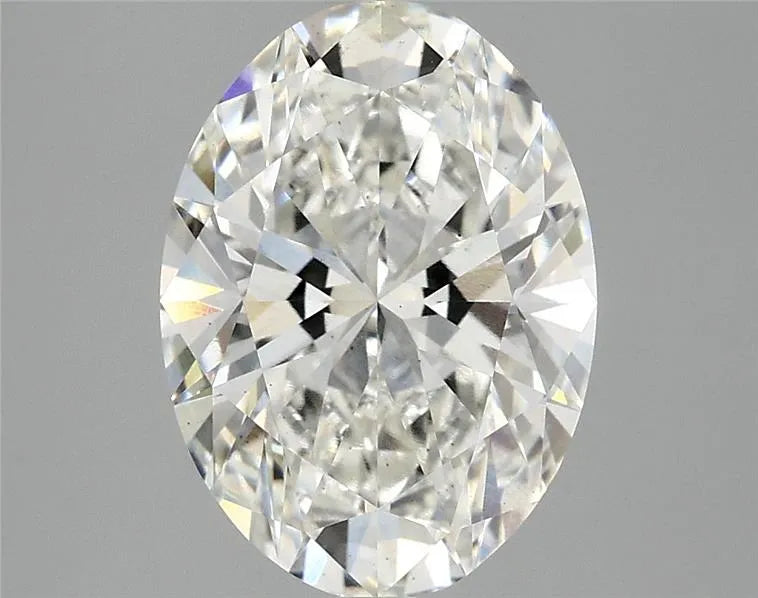 3.10ct Oval Lab Grown Diamond (Colour H, Clarity VS2, IGI Certified)