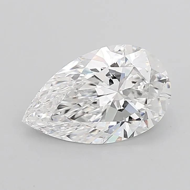 3.10ct Pear Lab Grown Diamond (Colour D, Clarity VVS2, Cut EX, IGI Certified)