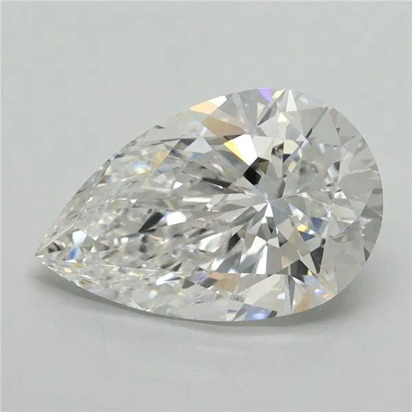 3.10ct Pear Lab Grown Diamond (Colour D, Clarity VVS2, IGI Certified)