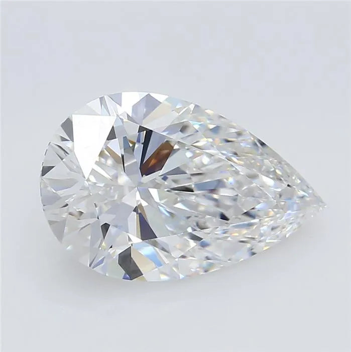 3.10ct Pear Lab Grown Diamond (Colour E, Clarity VS1, GIA Certified)