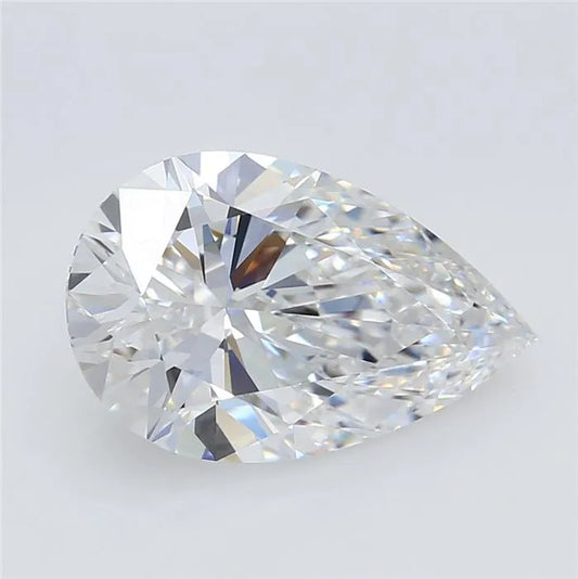 3.10ct Pear Lab Grown Diamond (Colour E, Clarity VS1, GIA Certified)