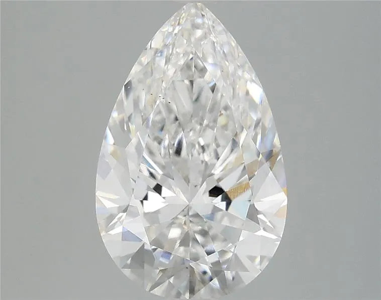 3.10ct Pear Lab Grown Diamond (Colour E, Clarity VS2, IGI Certified)