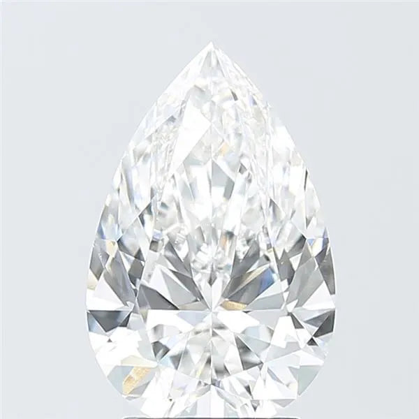 3.10ct Pear Lab Grown Diamond (Colour E, Clarity VVS2, IGI Certified)