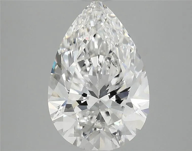 3.10ct Pear Lab Grown Diamond (Colour F, Clarity VVS2, IGI Certified)