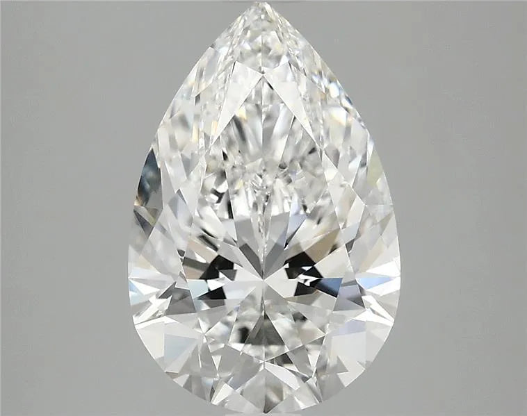 3.10ct Pear Lab Grown Diamond (Colour F, Clarity VVS2, IGI Certified)