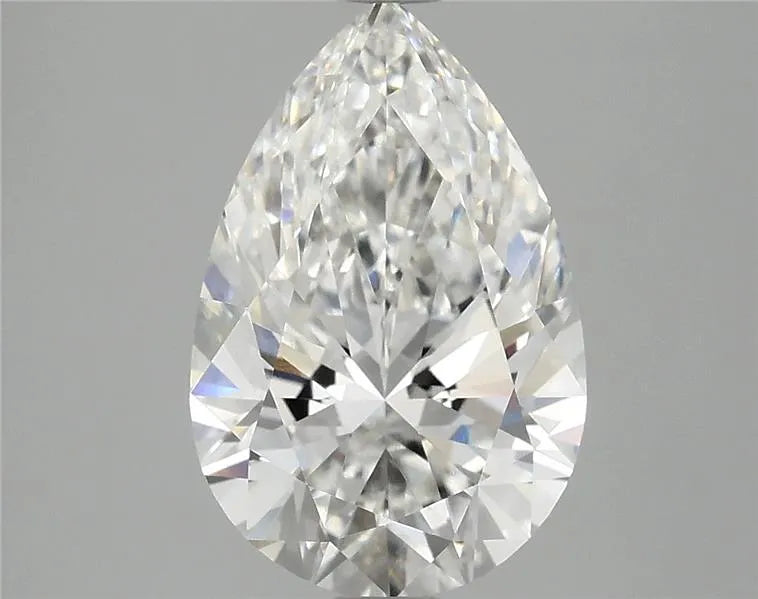 3.10ct Pear Lab Grown Diamond (Colour F, Clarity VVS2, IGI Certified)