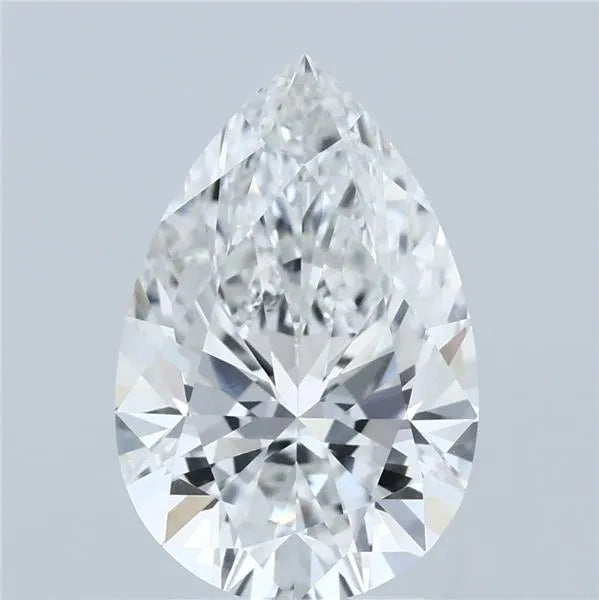 3.10ct Pear Lab Grown Diamond (Colour F, Clarity VVS2, IGI Certified)